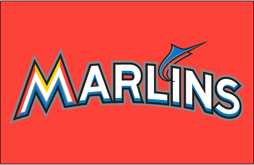 Miami Marlins 2012-2018 Jersey Logo iron on transfers for fabric version 3